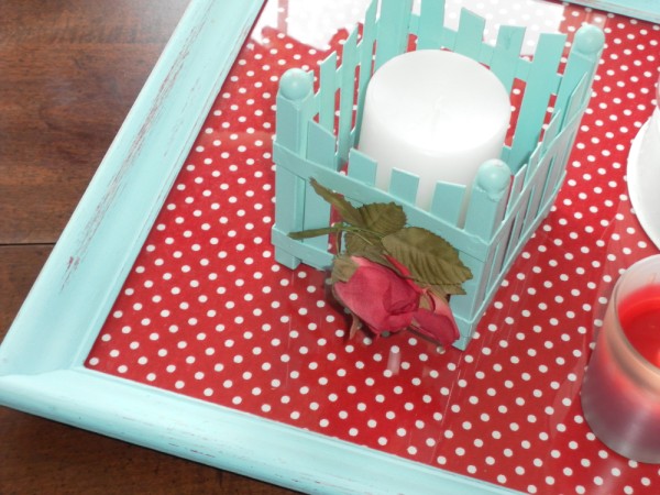 DIY Picture Frame Serving Tray