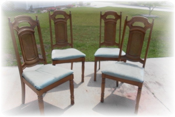 thrift store chairs before