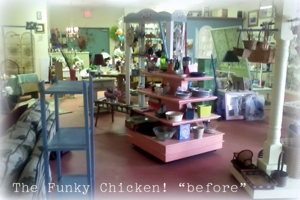 the funky chicken before