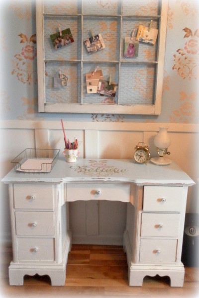 Shabby Chic Home Office Nook