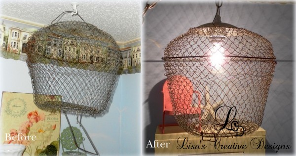 before and after bait cage pendant light before and after