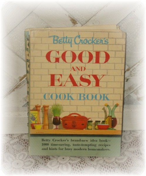 Vintage Betty Crocker's Good and Easy Cook Book