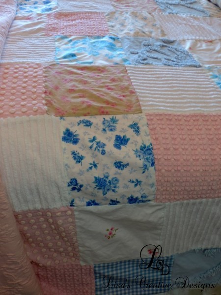 Shabby Chic Patchwork Coverlet