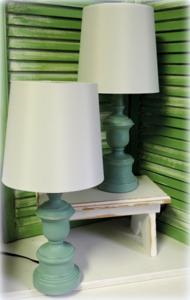Customzing Lamps With Paint