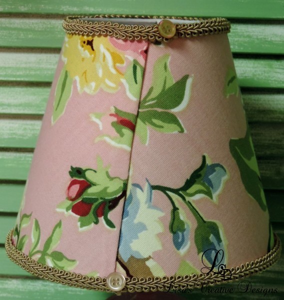 Shabby Chic Floral Lampshade