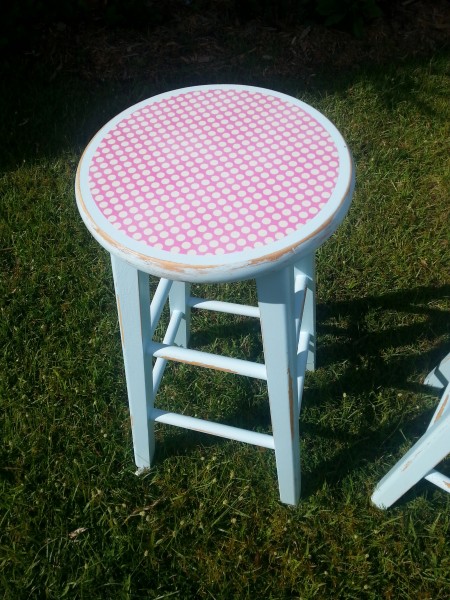 How To Dress Up Ordinary Kitchen Stools