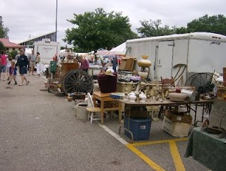 Our trip to the Raleigh Fairgrounds Flea Market