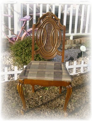 A Shabby to Chic Chair Makeover