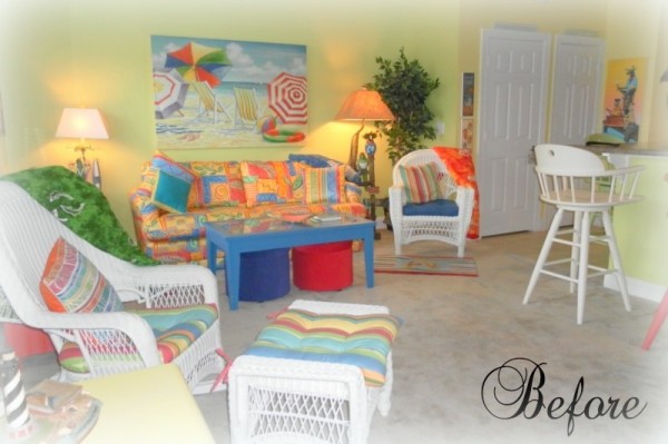 Beach Cottage Livingroom