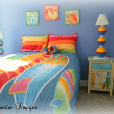 Staging To Live… Decorating A Colorful Beach Condo Part 2
