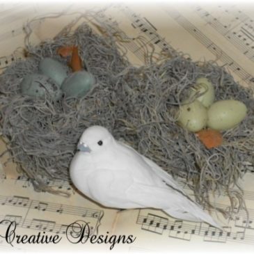 A Quick And Easy Way To Make A Decorative Bird’s Nest