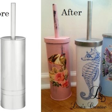 Tickled With Toilet Brush Holders, Must See Makeovers!