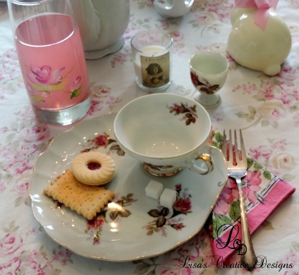 Shabby Chic Tea Party Tablescape 