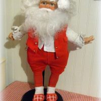 Handmade Vintage Santa Doll