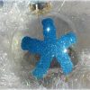 Personalized Starfish Christmas Tree Ornament