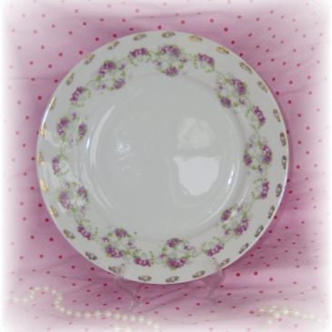 Antique MZ Austrian China Plate