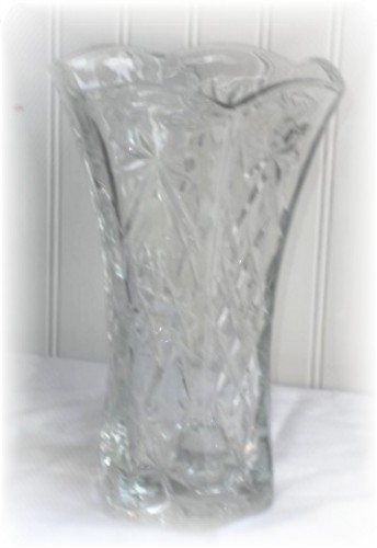 Vintage Star Of David Prescut Flower Vase