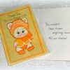 vintage baby thank you cards