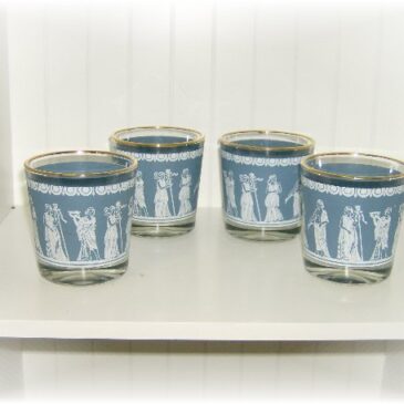 Set of 4 Vintage Wedgewood Glasses