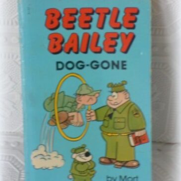 Vintage 1967 Beetle Bailey Dog Gone Comic Book