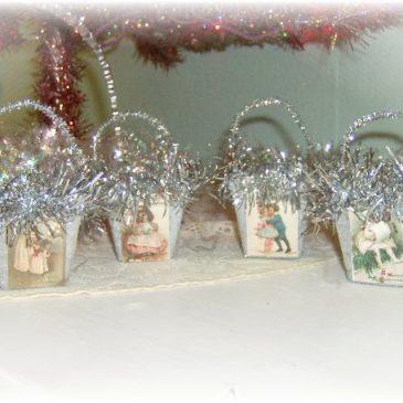Vintage Victorian Inspired Christmas Nut Cups