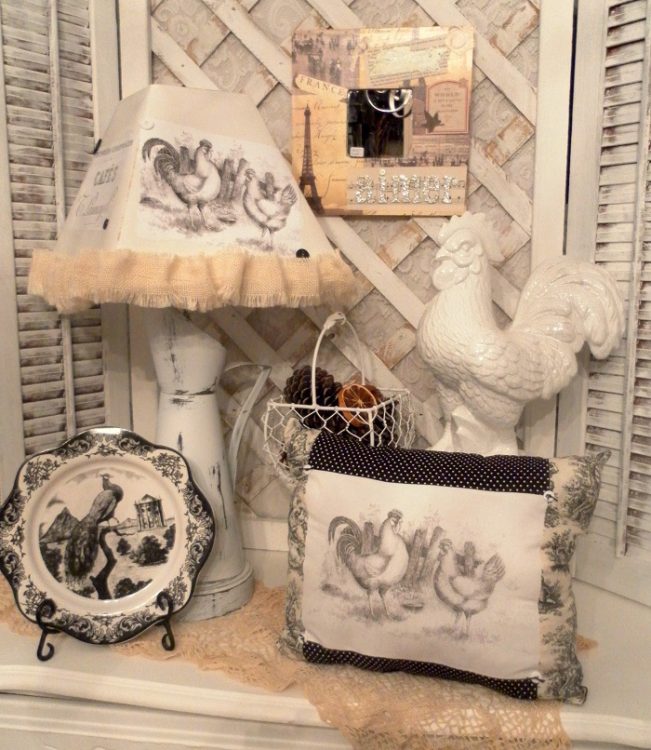 One Of A Kind Handmade French Country Cottage Decor