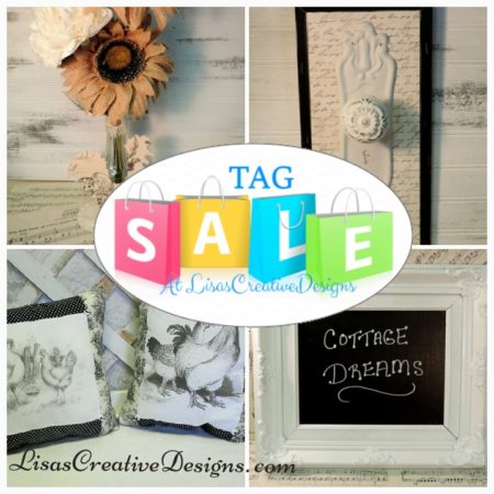 Vintage and Shabby Chic Tag Sale