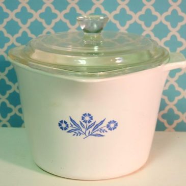 Corning Ware Cornflower Blue Sauce Maker Pot