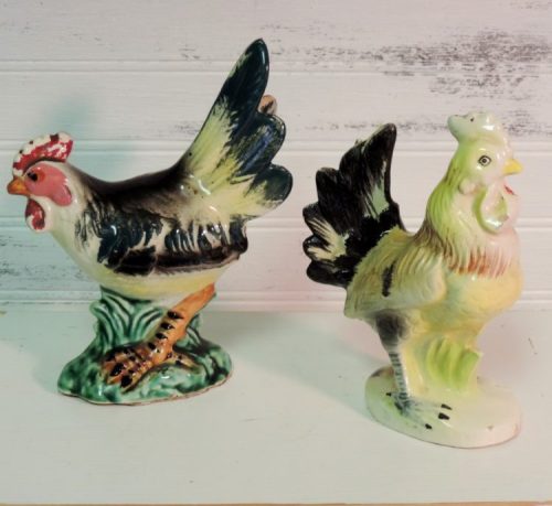 Vintage Country French Roosters