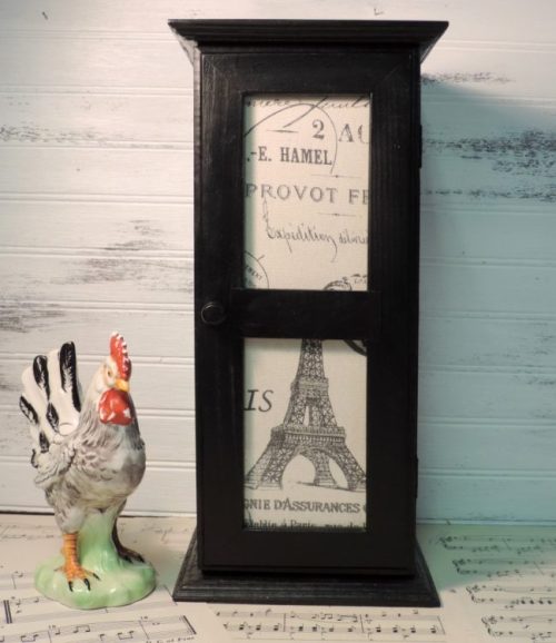Country French Farmhouse Spice Cabinet
