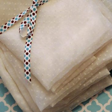 Vintage Swiss Dot Pin Dot Sheer Curtain Set