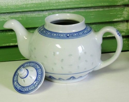 small vintage one cup teapot