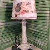 French Postcard Table Lamp