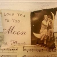 I Love You To The Moon and Back Pillow