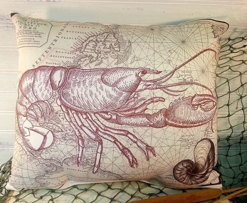 Handmade Lobster Pillow
