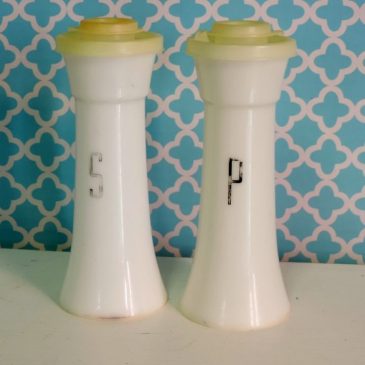 Vintage Tupperware Salt and Pepper Shaker Set