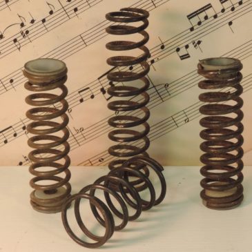 Vintage Metal Springs Industrial Decor
