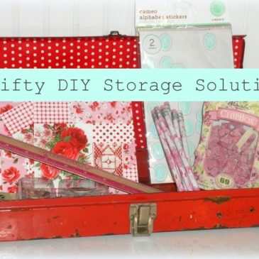 Conquer The Clutter….Thrifty Storage Solutions