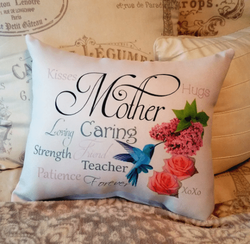 Handmade Sentimental Mother Gift Pillow Mother's Day Gift For Mom