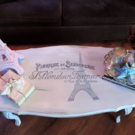 Paris Inspired French Provincial Coffee Table