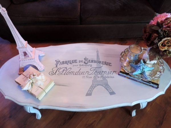 Paris Inspired French Provincial Coffee Table