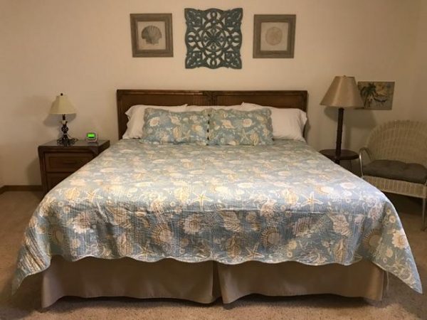 Beach Vacation Home Master Bedroom Makeover