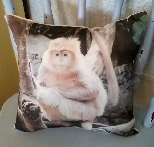 Monkey Nature Wildlife Pillow