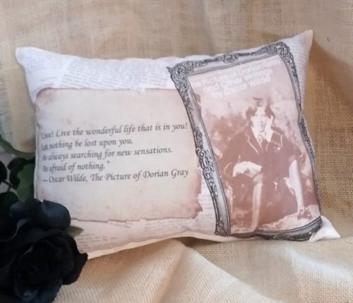 The Picture Of Dorian Gray Handmade Pillow