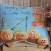 Personalized Pumpkin Patch Family Pillow Fall Decor