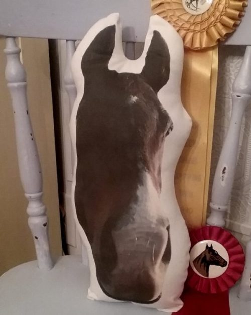 Personalized Horse Photo Pillow