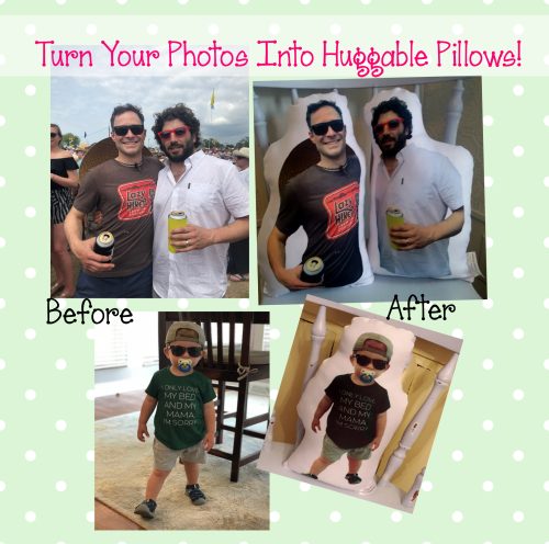 Huggable Personalized Person Photo Pillow