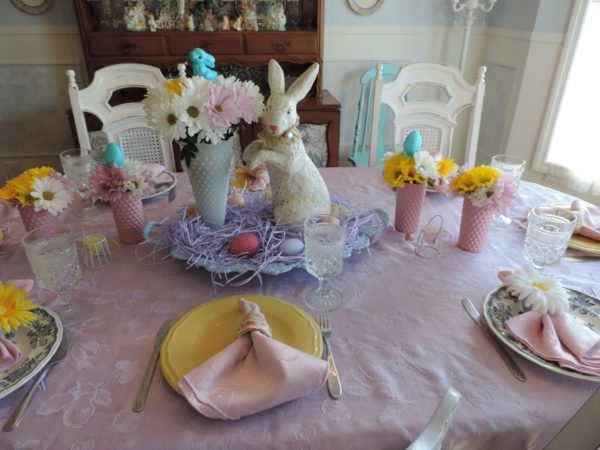 Pastel Easter Table