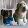 Handmade Huggable Dog Photo Pillow Made From Your Picture Custom Made and Personalized Goods