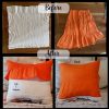 Shirt and Skirt Memory Pillow Before and After